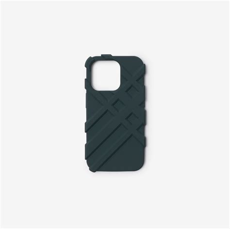 Check iPhone 15 Pro Case in Vine 